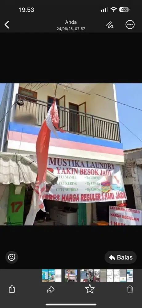 Di cari pegawai laundry berpengalaman