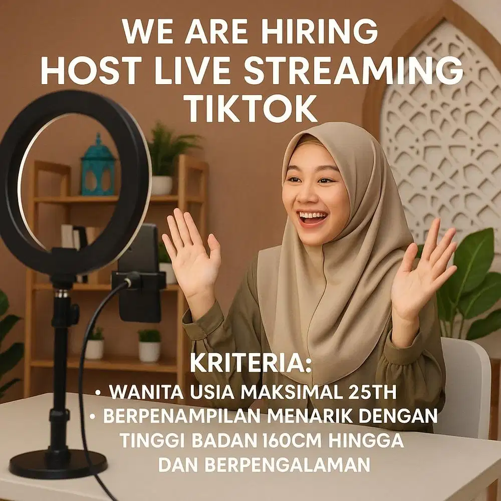 Host live streaming tiktok