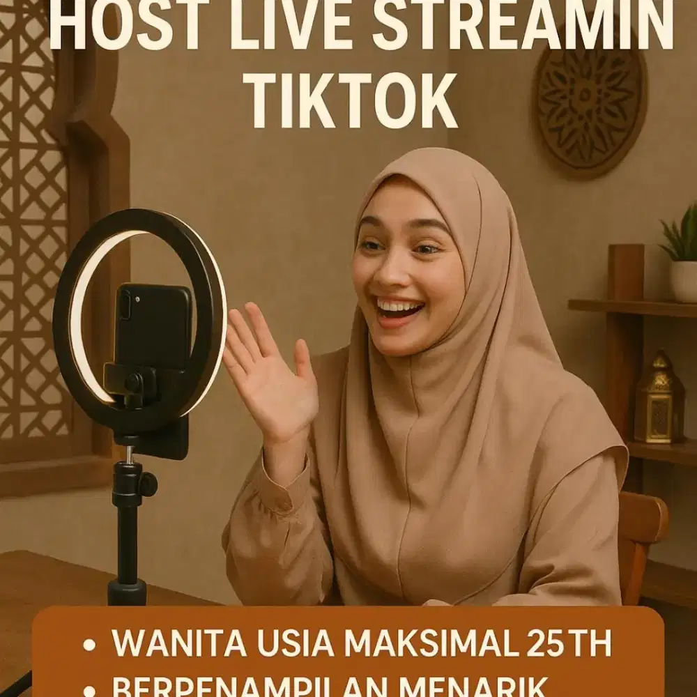Host live tiktokshop
