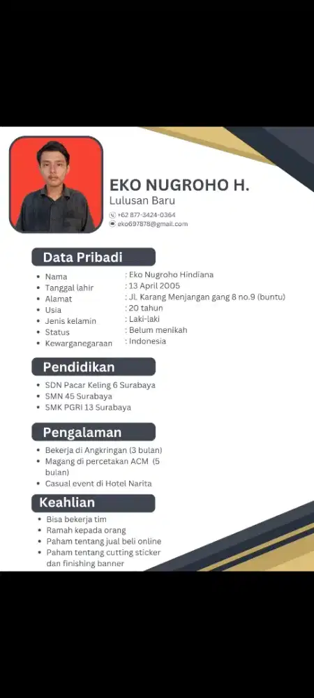 info loker pekerjaan