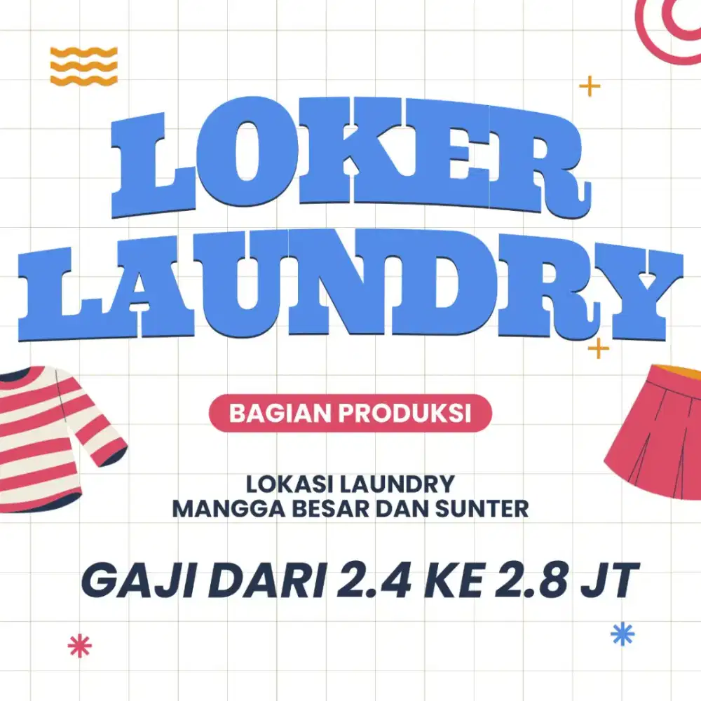 Loker laundry di kemayoran
