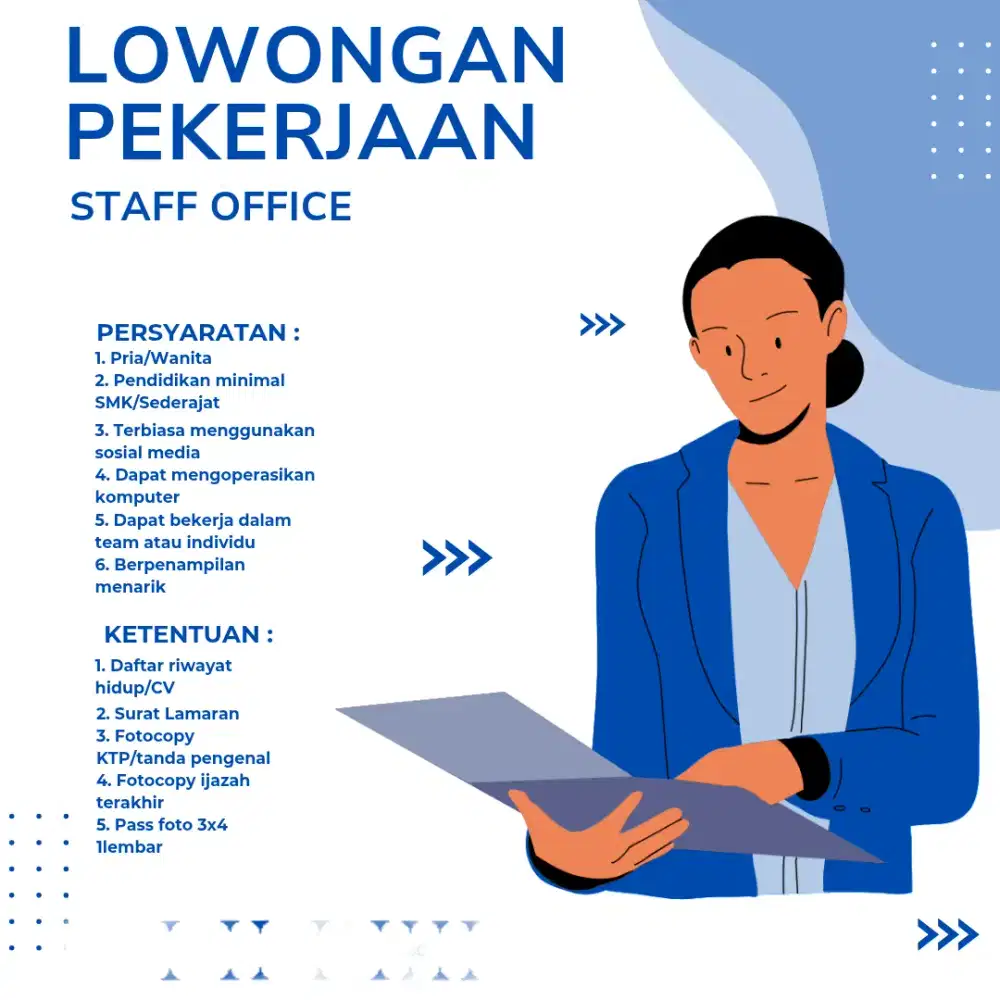 dibutuhkan segera
