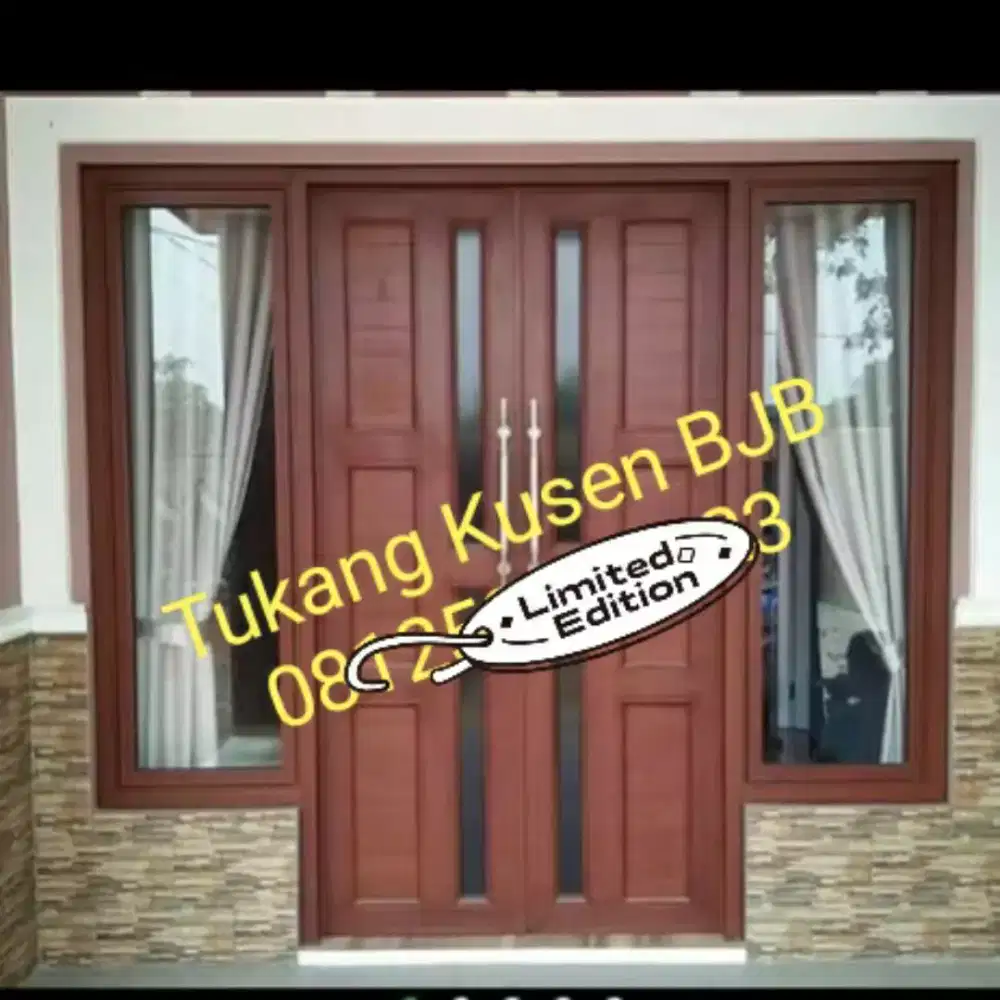 Saya paman pembuatan kusen pintu jendela rumah
