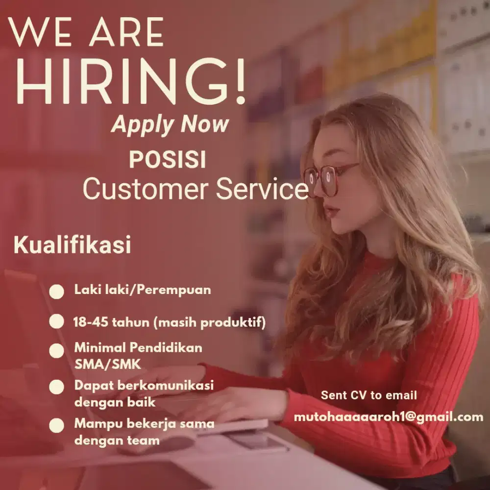 Info lowongan pekerjaan