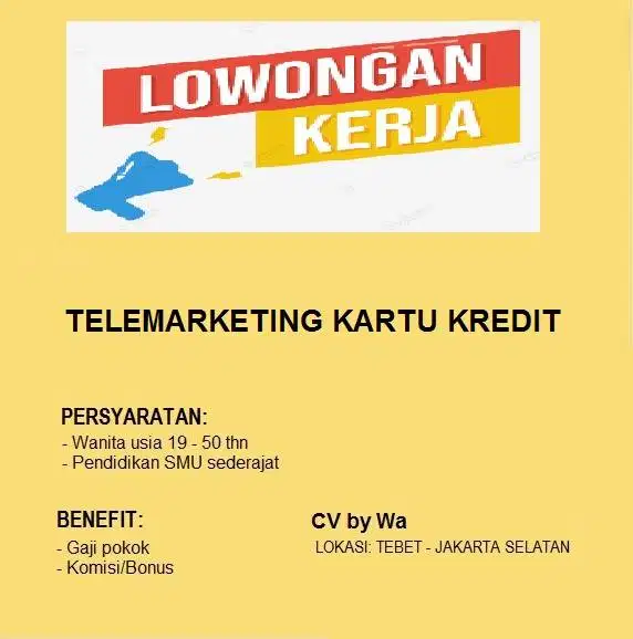 telemarketing kartu kredit
