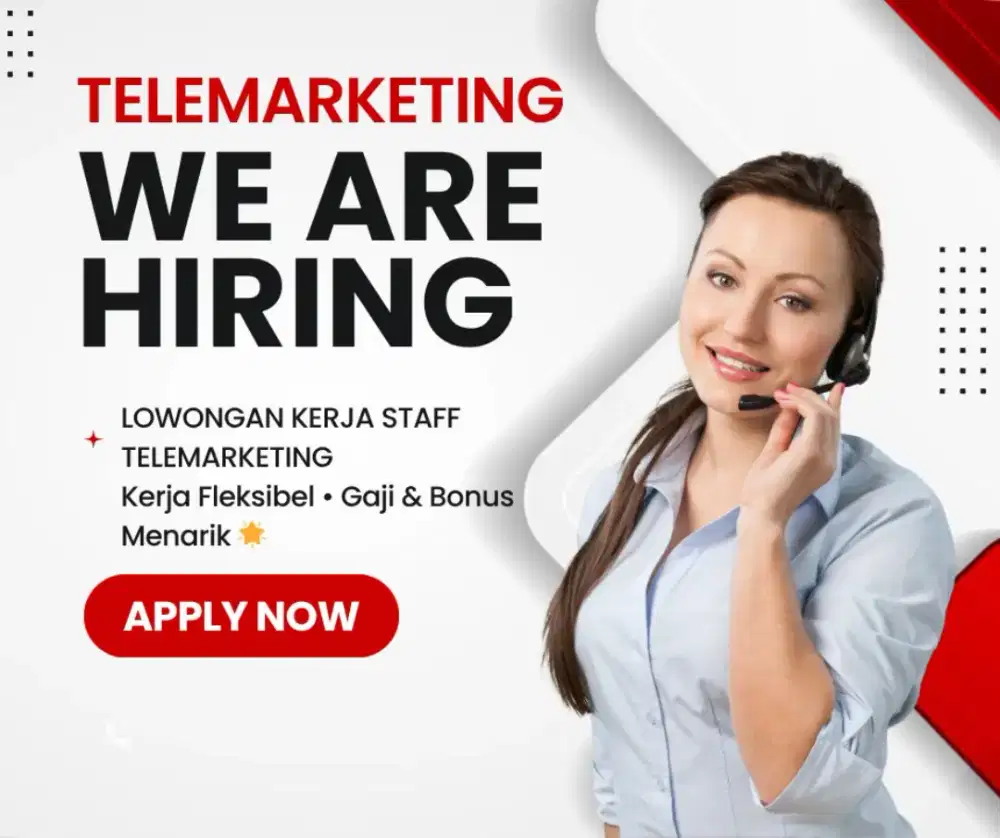 Lowongan Telemarketing