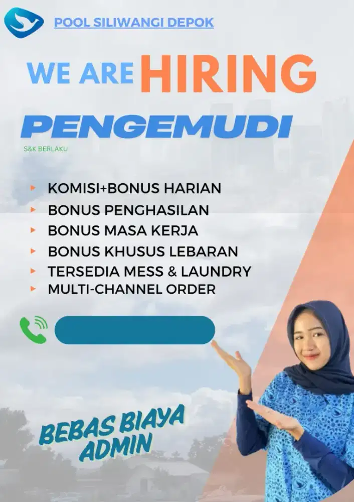 Hiring Driver Bluebird Pool Siliwangi Depok