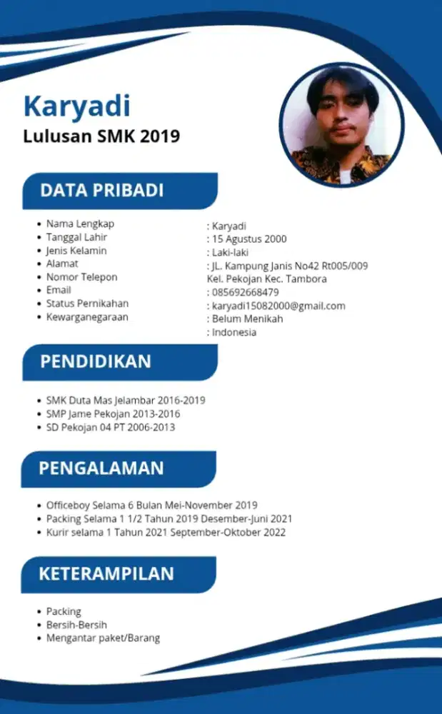 INFO LOWONGAN KERJA APA SAJA YANG PULANG JAM 05 SORE
