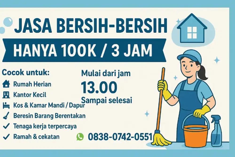 Jasa bersih bersih