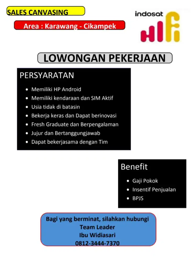 Sales canvasing door to door