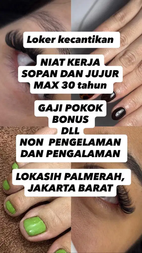 LOKER SALON KECANTIKAN