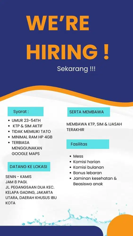 Loker Driver/ Supir / Sopir