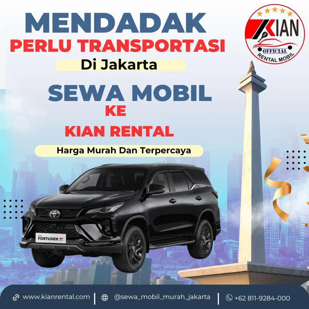 Sewa mobil jakarta murah G lepas kunci rental innova zenix reborn