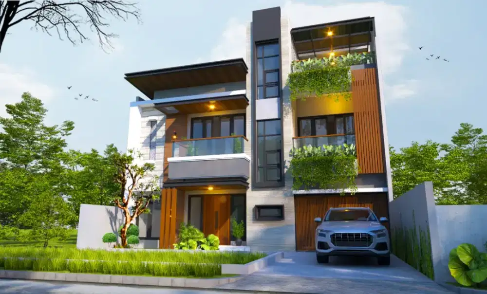 Desain rumah Jasa Arsitek RAB IMB PBG interior Free Survey sejak 2004