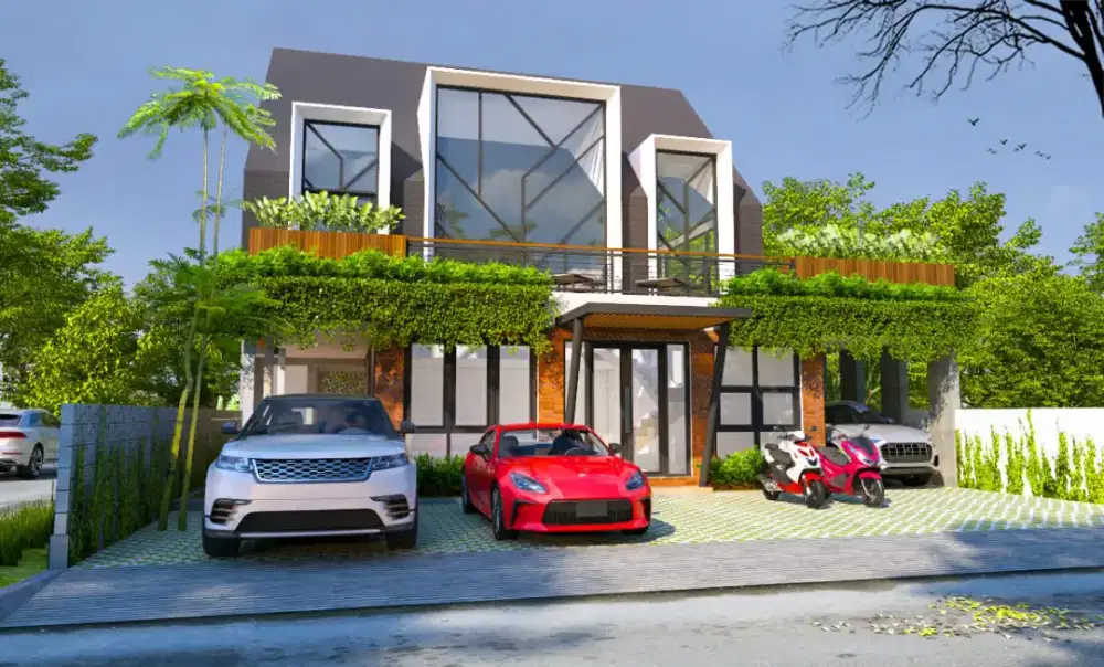 Desain rumah Jasa Arsitek RAB IMB PBG interior Free Survey sejak 2004