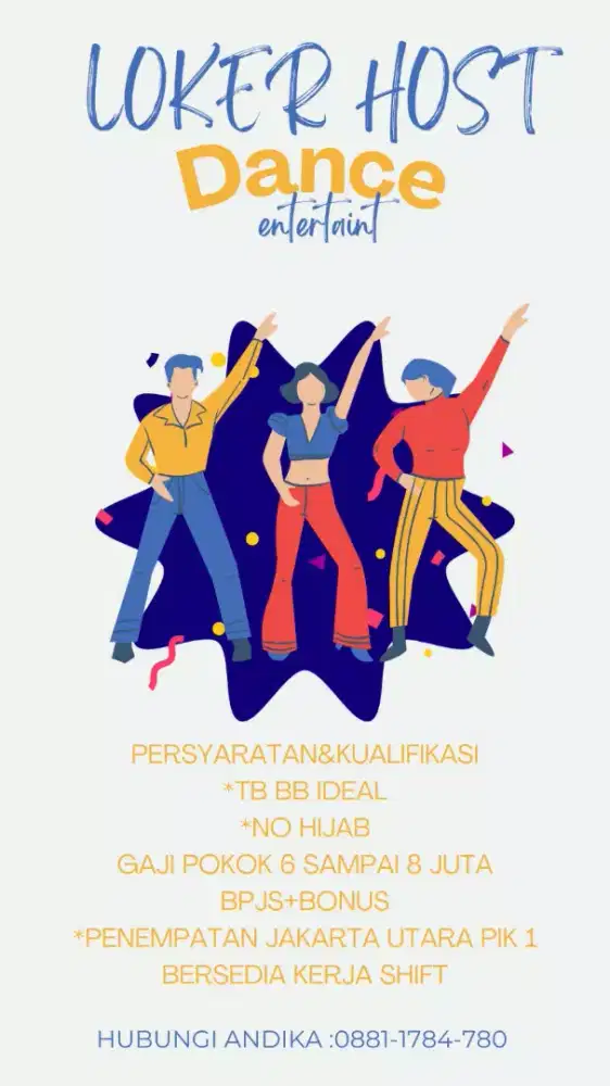 LOKER HOST LIVE ENTERTAINT TIKTOK DANCE