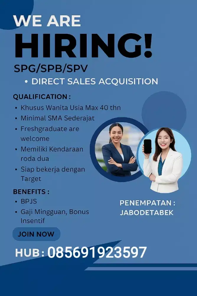 Lowongan kerja sales