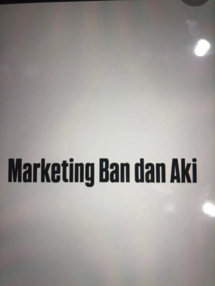 Lowongan sales marketing Dan Driver