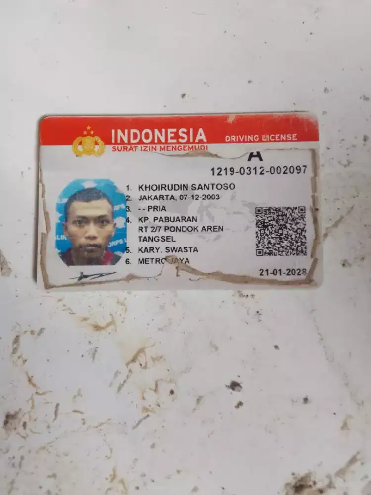 Assalamualaikum Cari sopir pribadi dan kantor