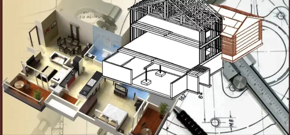 Jasa Drafter & 3D concept