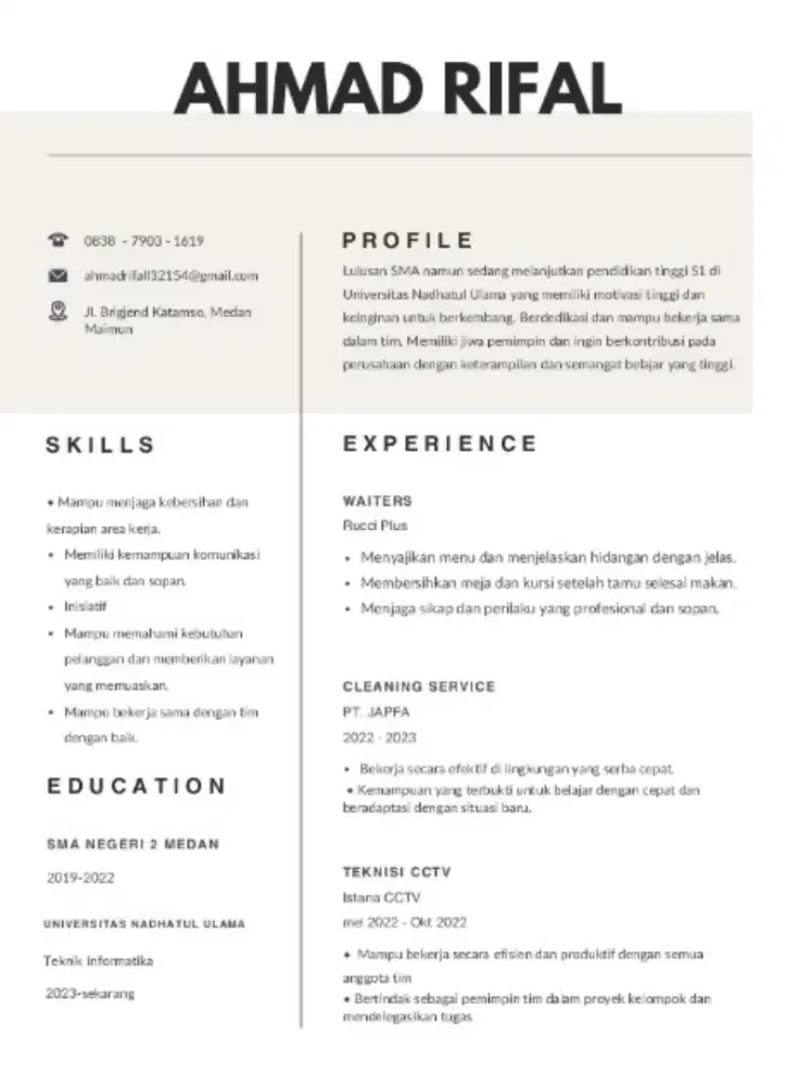 saya mencari loker