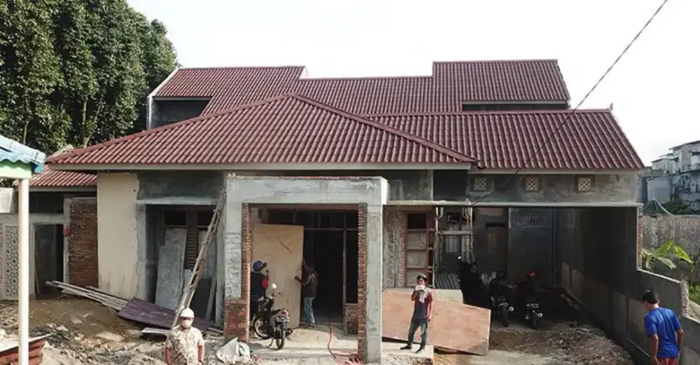 Tukang pasang baja ringan perbaikan atap bocor renovasi pasang plafon