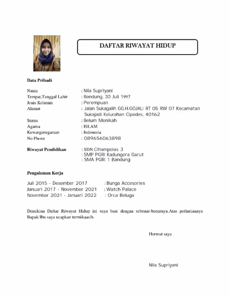 Cari kerjaan SPG /jaga toko