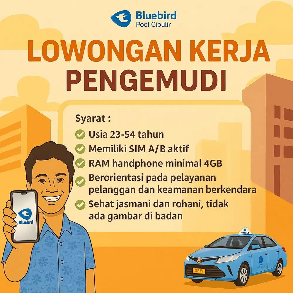 Dibutuhkan Pengemudi