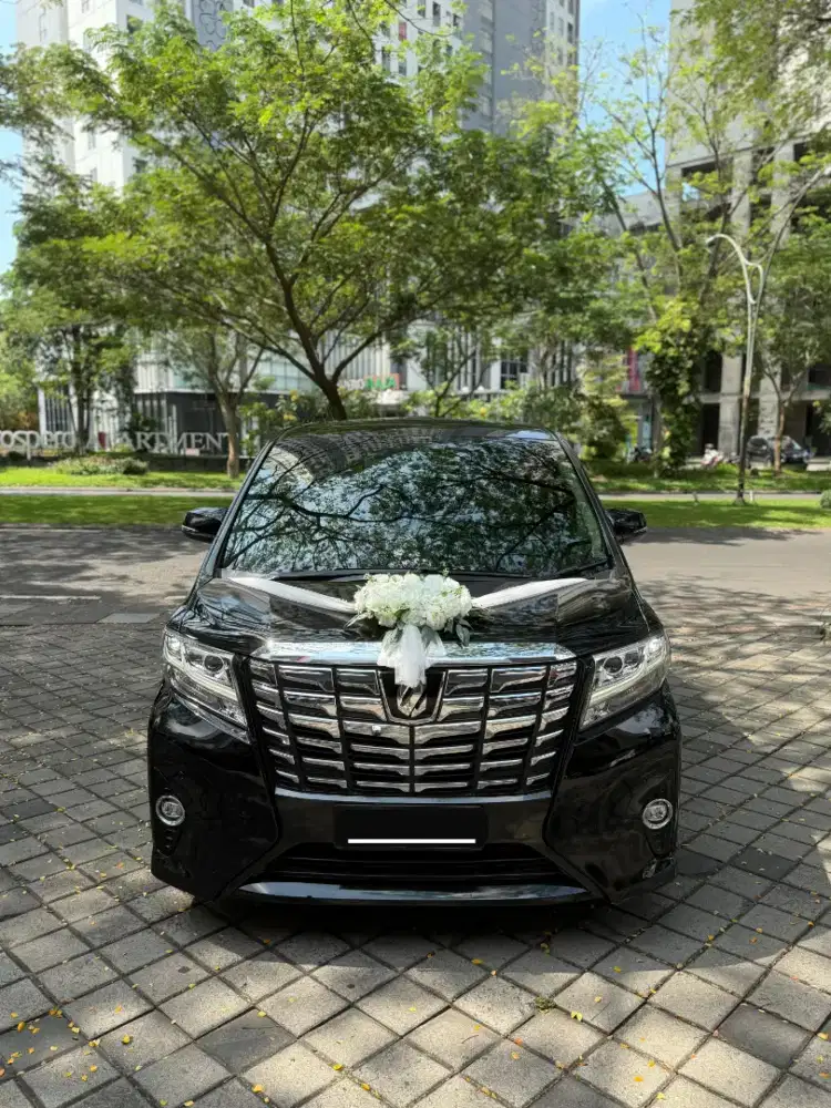 Alphard Wedding Car/ Mobil Pengantin