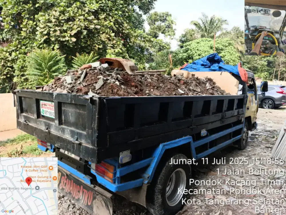 Jasa buang puing sampah