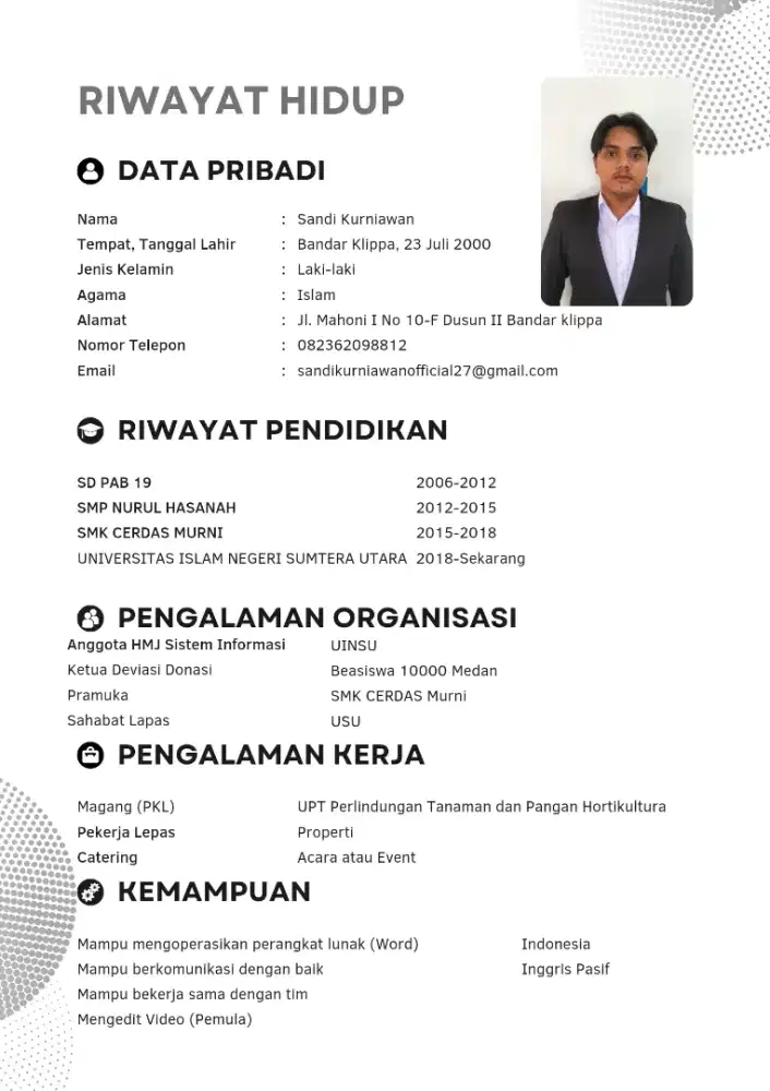 Butuh lowongan kerja halal