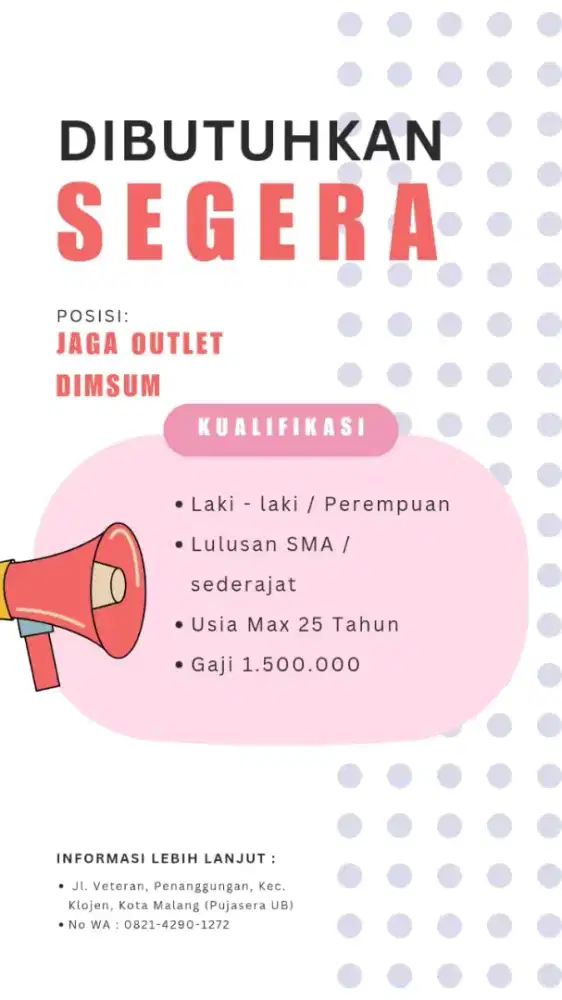 Lowongan Pekerjaan