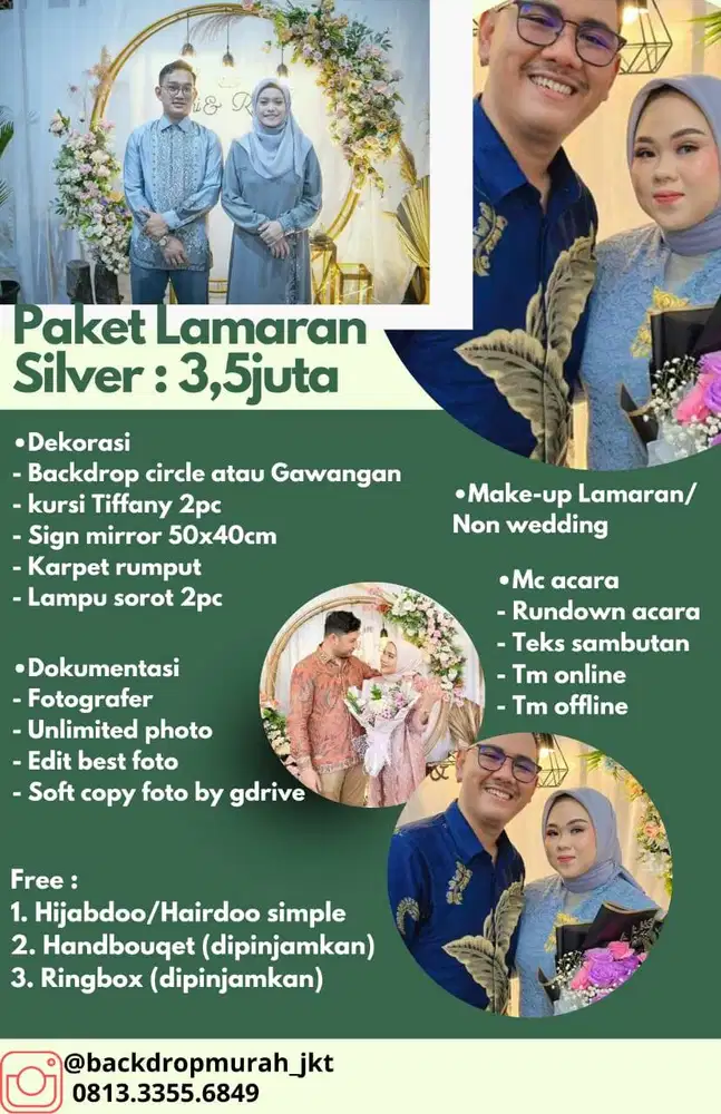 PAKET LAMARAN EKONOMIS JAKARTA