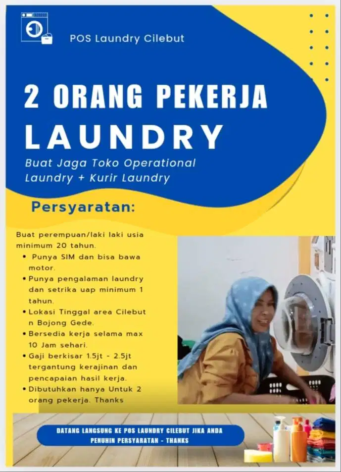Operational laundry