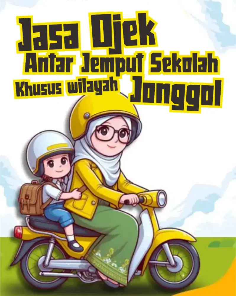 Jasa Ojek Antar Jemput Anak Sekolah