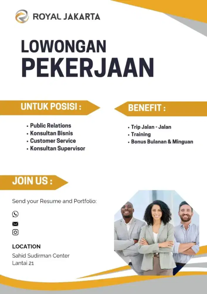 Di butuhkan karyawan secepatnya