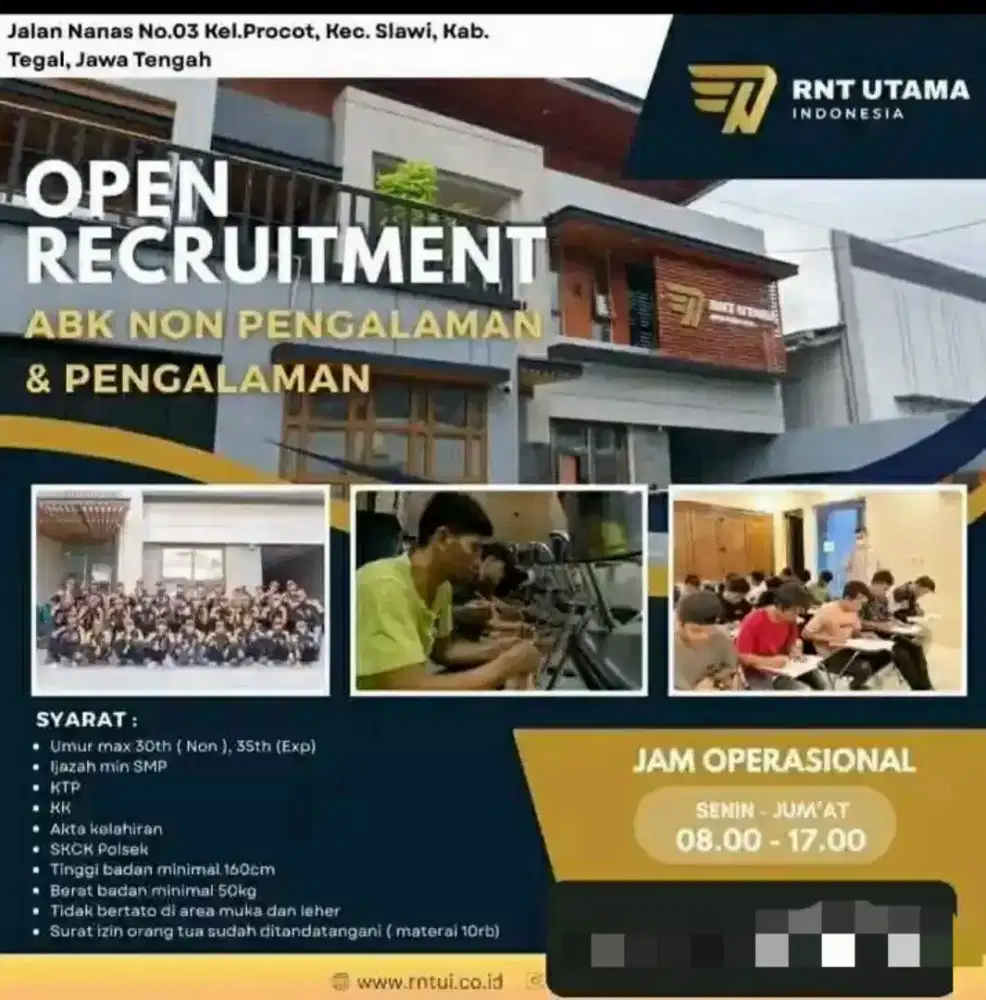 LOWONGAN KERJA ABK