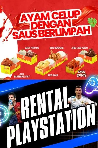 Karyawan Ayam Fried Chicken & Rental PS