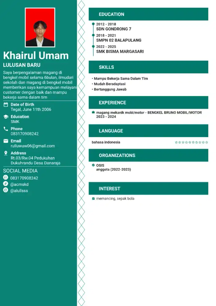 CARI LOKER FRESH GRADUATE