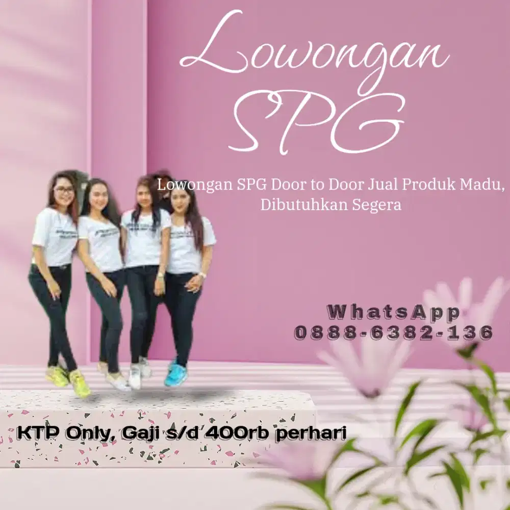 SPG Lapangan keliling pake mobil