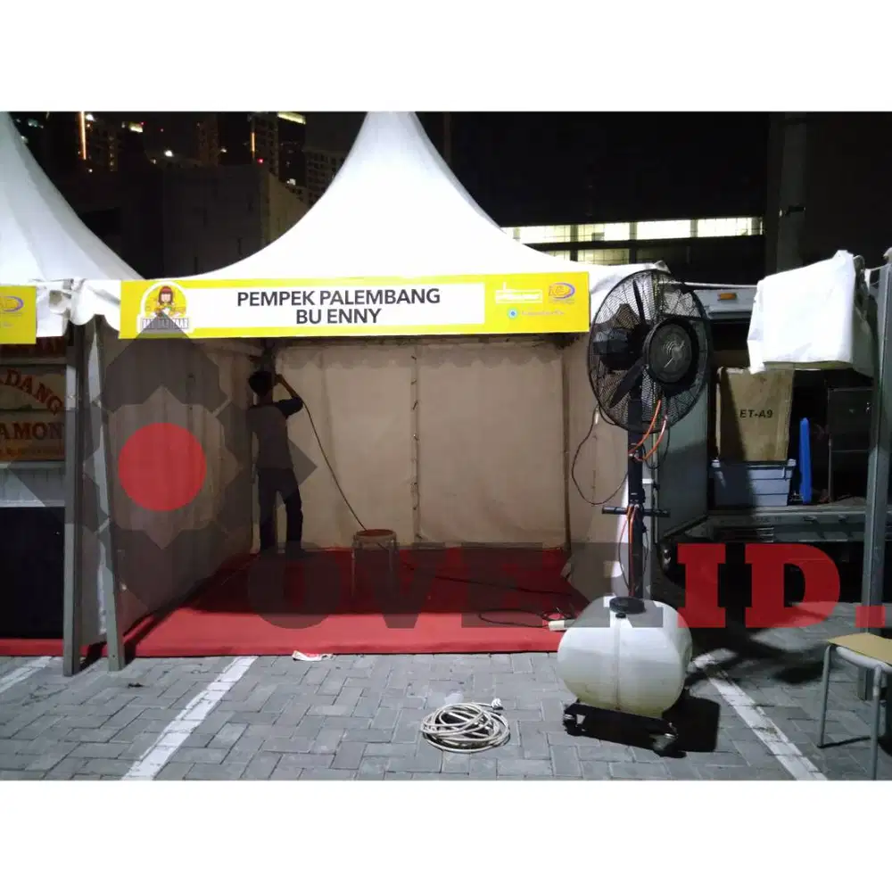 Menyewakan Misty Fan / kipas air untuk keperluan Event Tangerang