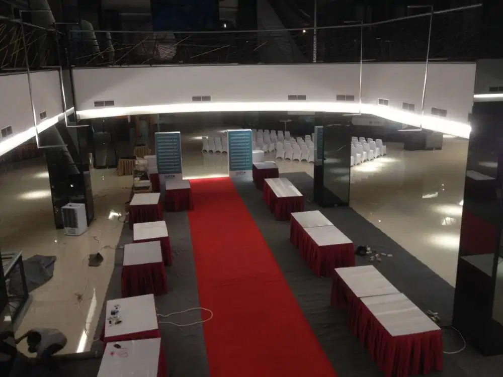 SEWA MEJA KOTAK untuk Event Wilayah Bekasi