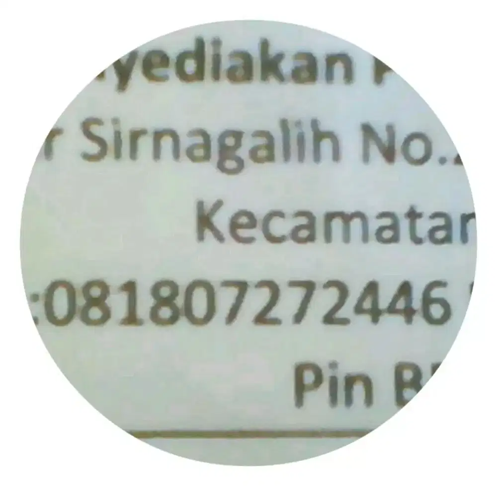 HUBUNGI WHATAPPS DI PROFIL