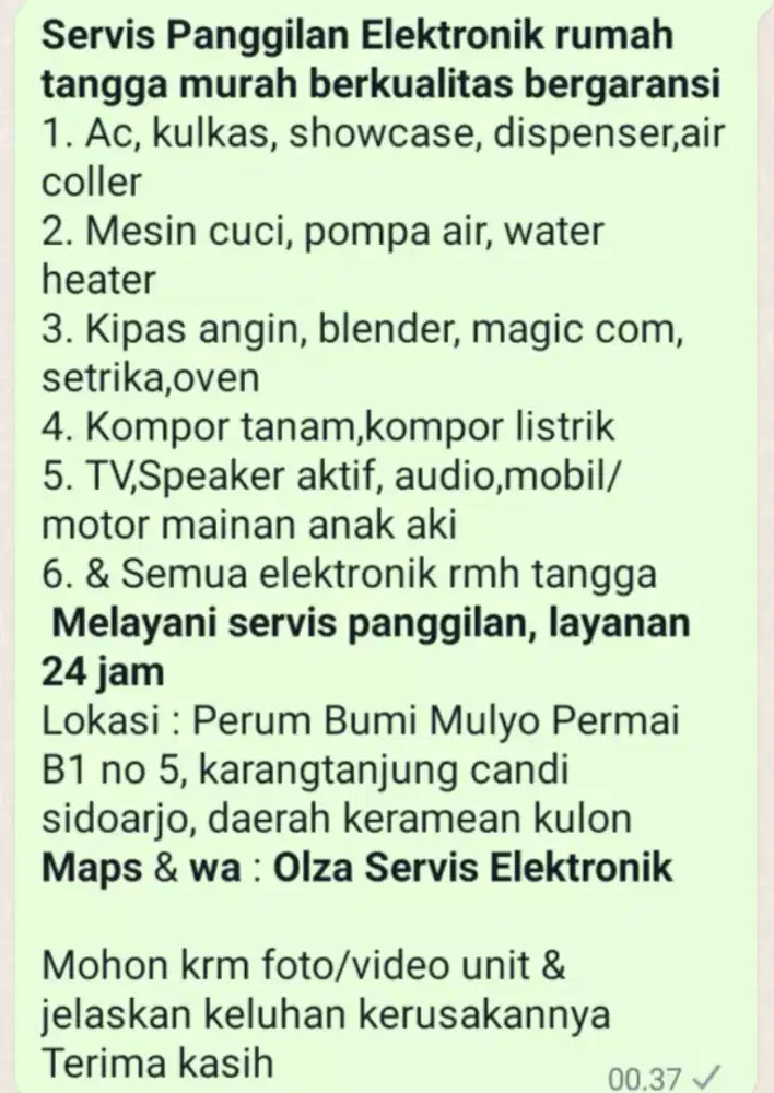 Servis Panggilan sepeda listrik,Pompa air,Mesin cuci,Dispenser,kipas