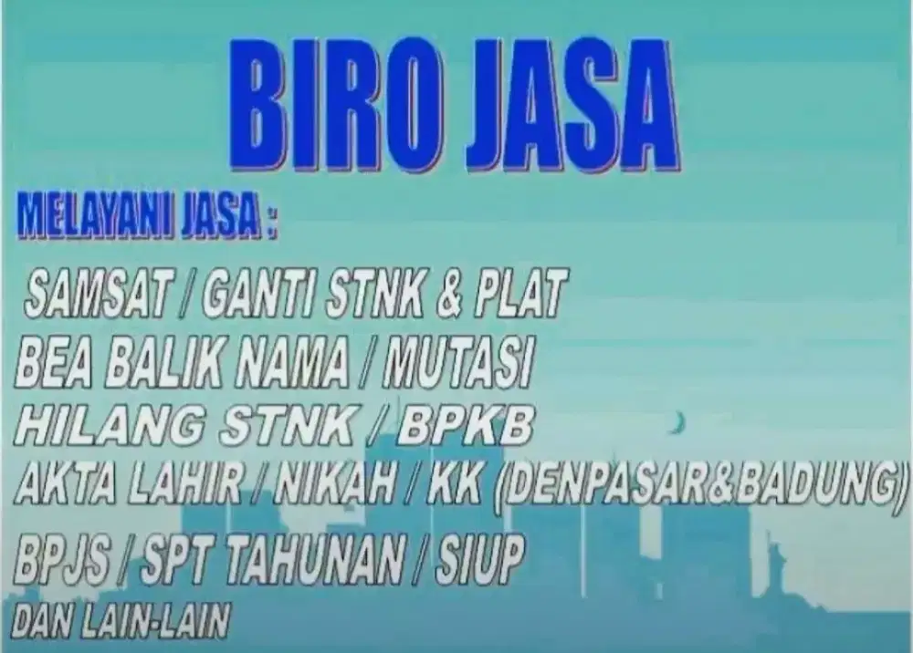 Biro Jasa Jaya