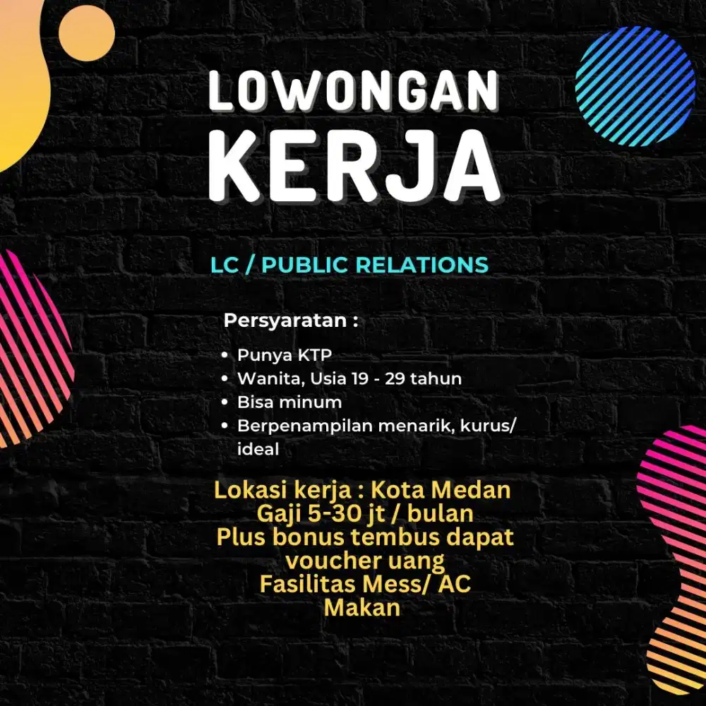 Lowongan lc pr spg