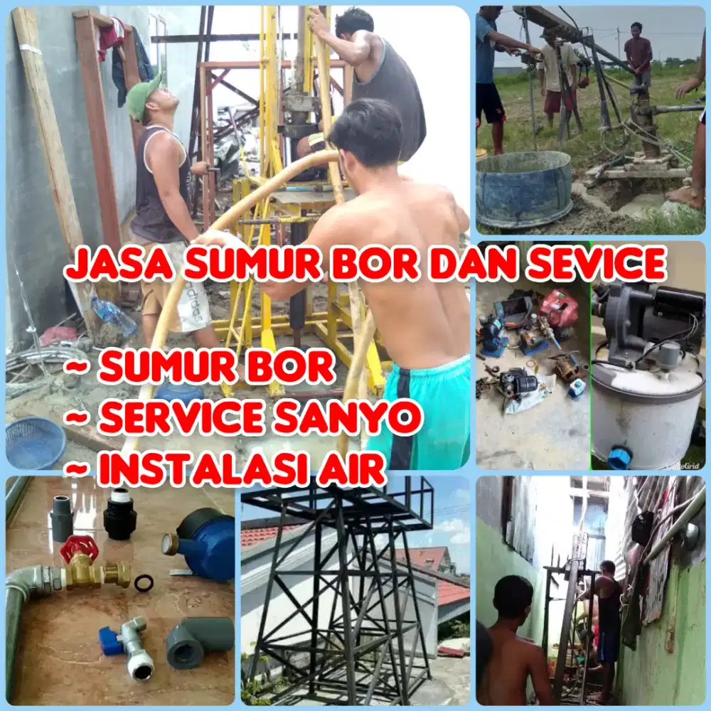 Jasa bor dangkal hingga kedalamn 100m