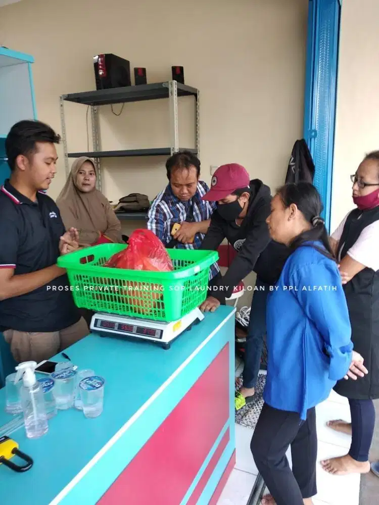 Jasa Layanan Private Training / Pelatihan SOP Laundry Kiloan & Satuan