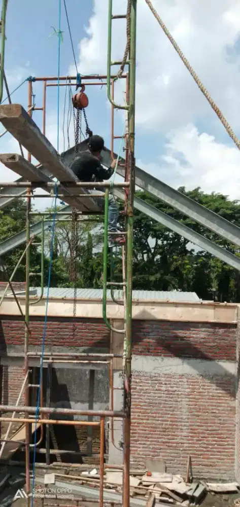 Konstruksi baja