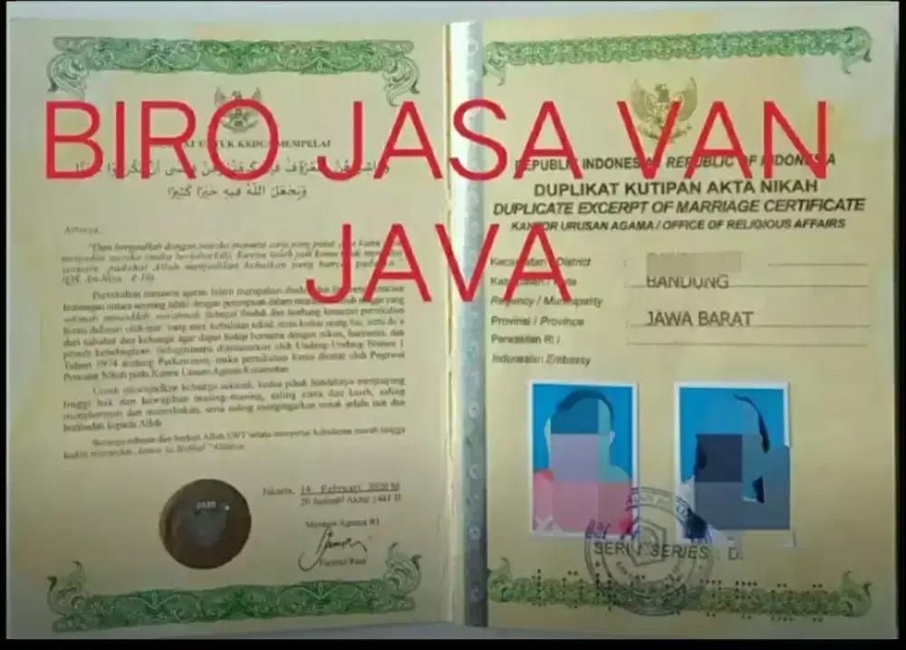 biro jasa van java